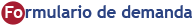 Formulario de demanda