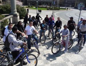 Praga en bicicleta
