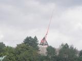 el famoso Metronome en el parque Letna 