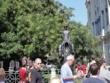 Estatua de Franz Kafka en el Barrio Judío