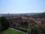 Bonita vista de la Praga soleada
